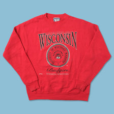 Vintage Wisconsin Badgers Sweater Medium