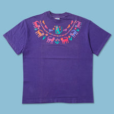 Vintage Cats T-Shirt Large