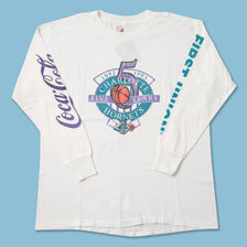 Vintage 1993 Charlotte Hornets Longsleeve Large