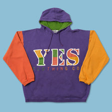 Vintage Yes Clothing Hoody Large