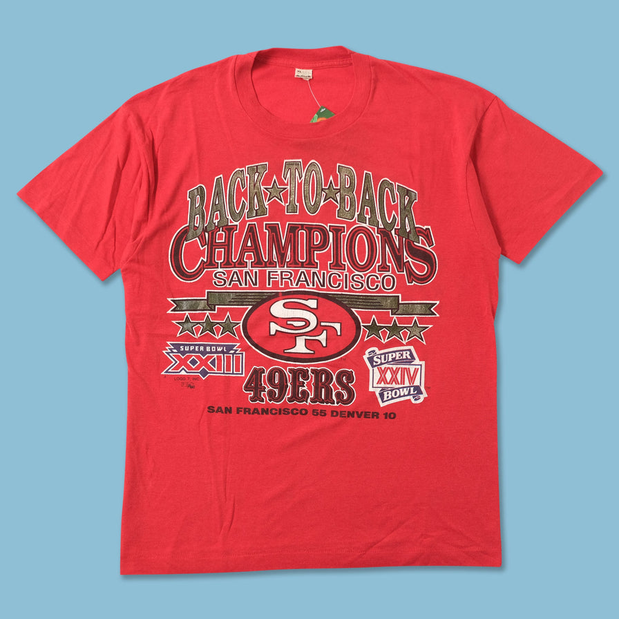 Vintage 1990 San Franciso 49ers T-Shirt Medium