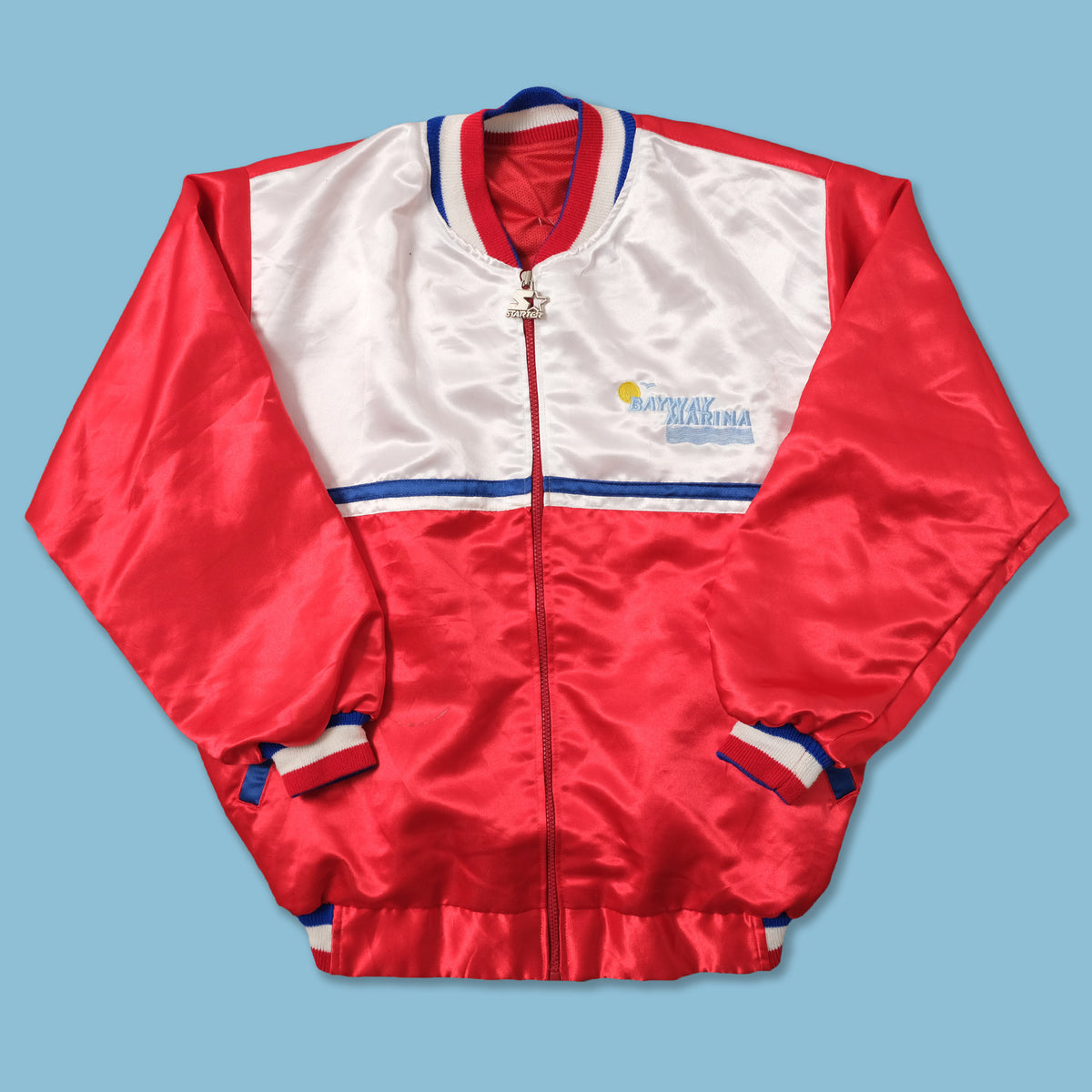 Vintage Starter College Jacket Large Double Double Vintage