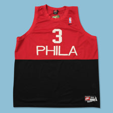 Vintage Nike Philadelphia 76ers Jersey 3XL