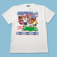 Vintage 1996 Umbro England T-Shirt Large