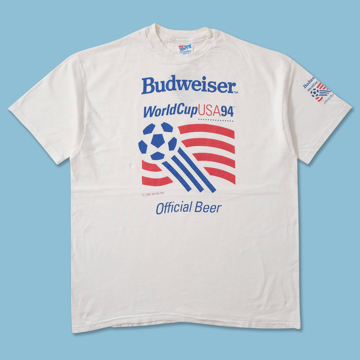 Budweiser World Cup USA 94 企業 Tシャツ 極美品 Budweiser World Cup USA 94 企業 Tシャツ 極美品 - メルカリ