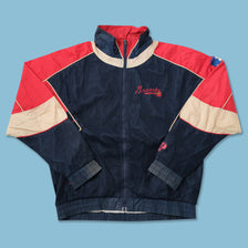Vintage Pro Player Atlanta Braves Track Jacket Medium