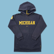 Vintage Nike Michigan Wolverines Hoody Small