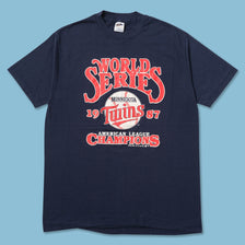 Vintage 1987 Minnesota Twins T-Shirt Small