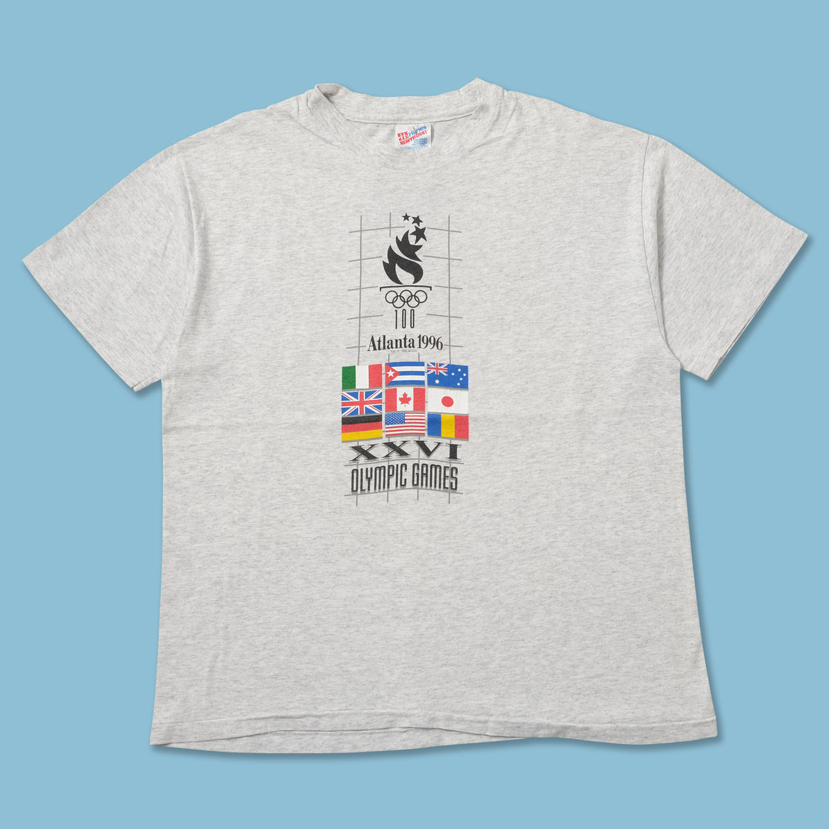 Olympics Shirt 1996 Vintage Atlanta Summer Games Sports 