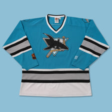 Vintage San Jose Sharks Jersey Large