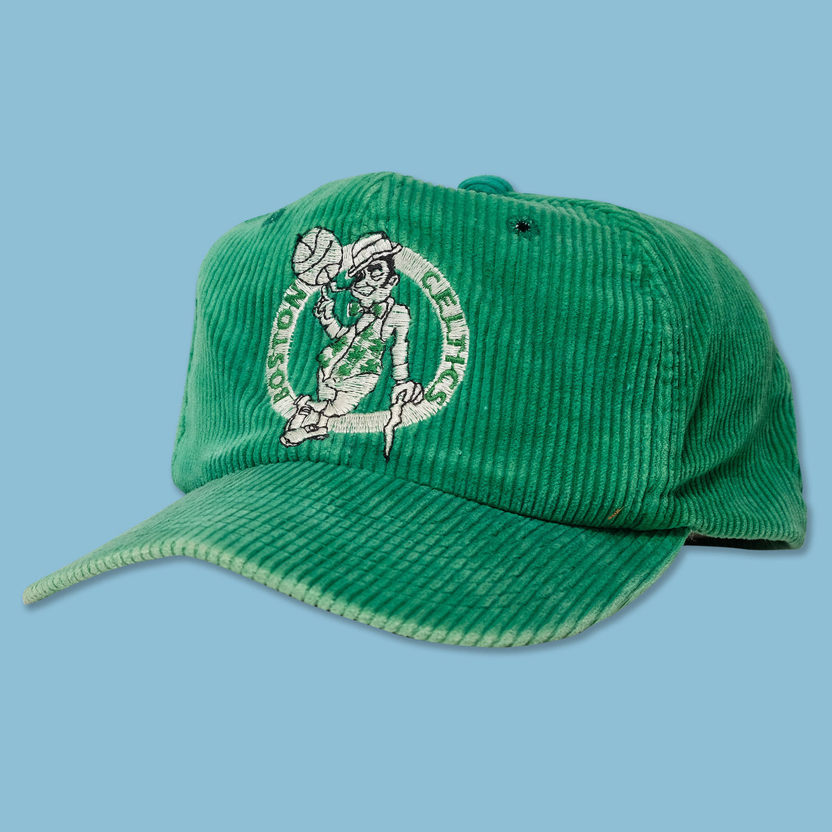 Vintage Boston Celtics Corduroy Snapback | Double Double Vintage