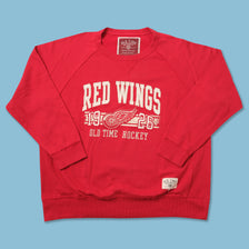 Vintage Red Wings Sweater XLarge