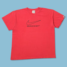 Vintage Nike Soccer T-Shirt Medium