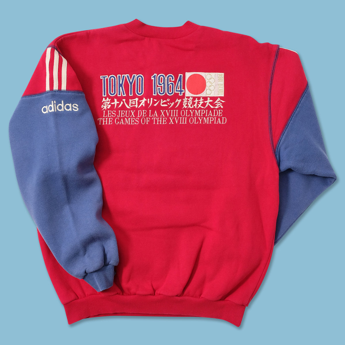 菅田将暉着用80s adidas skipper game shirts Vintage 80's Adidas Vangard Wind Surfing Sweatshirt | eBay