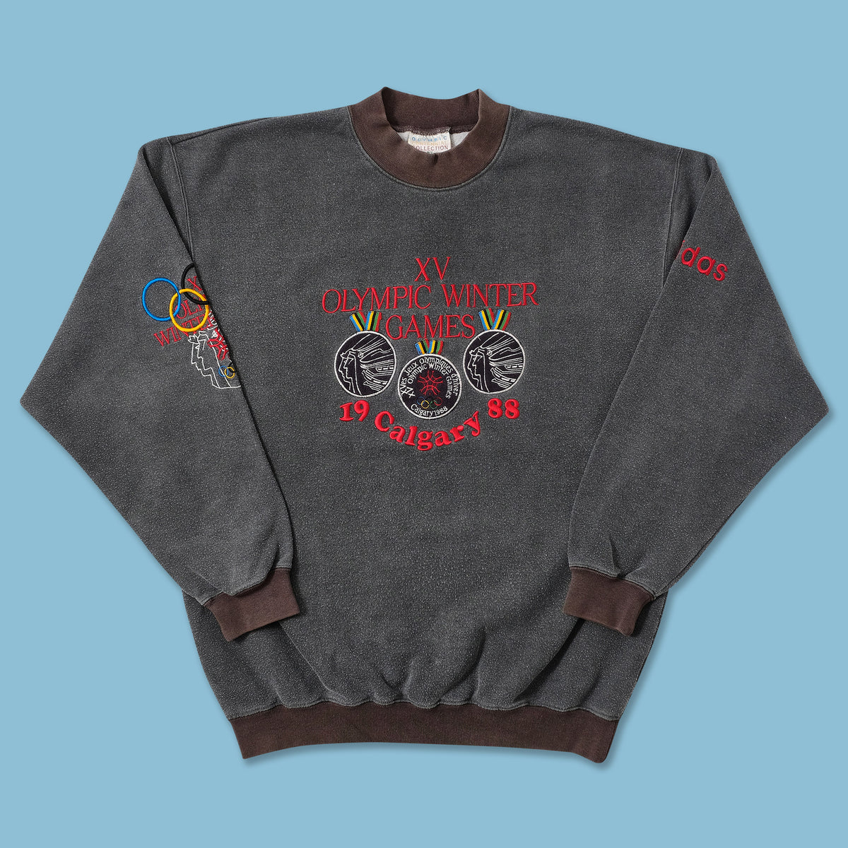 2024年新作 Vintage Double | Large Sweater '88 Olympics Calgary adidas トップス