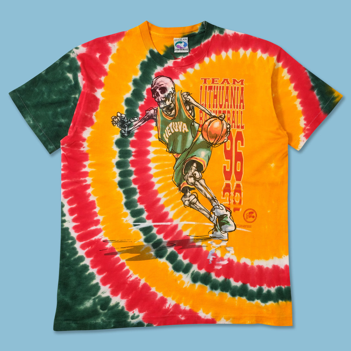 1996 Grateful Dead Lithuania T-Shirt XXL | Double Double Vintage