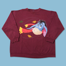 Vintage Eyore Fall Sweater XLarge
