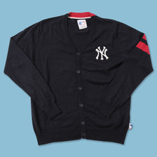 New York Yankees Knit Cardigan Large