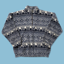 Vintage Q-Zip Fleece Large