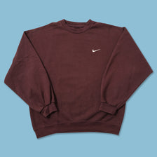 Vintage Nike Mini Swoosh Sweater Large