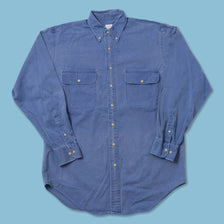 Vintage Cotton Long Sleeve Shirt Medium