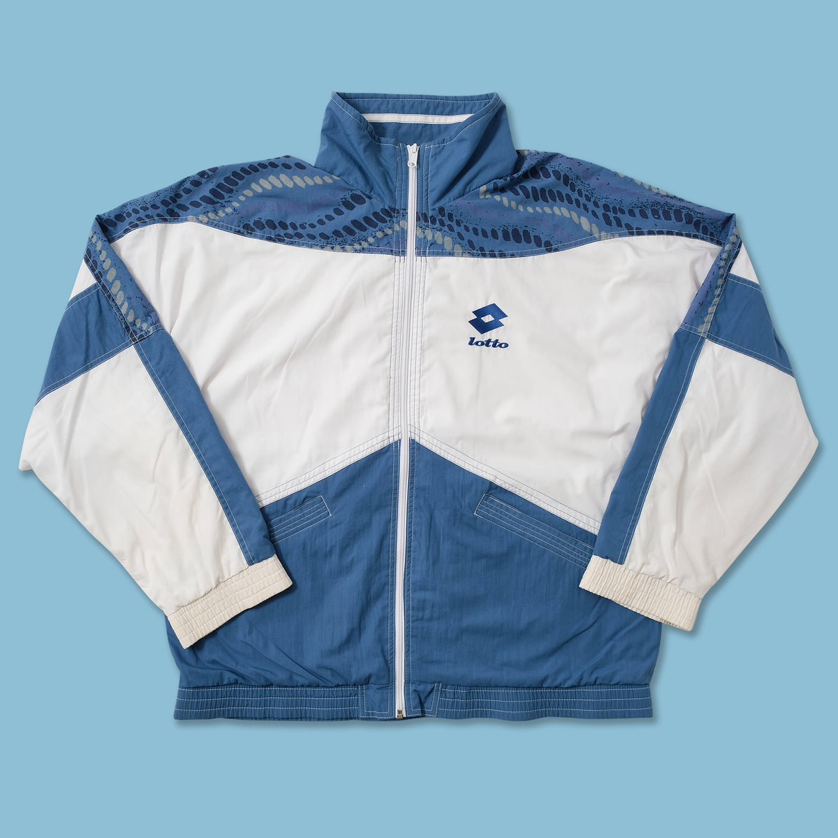 LOTTO FOR BORIS BECKER ロット　テニス　ジャケット Vintage Lotto for Boris Becker Track Jacket Tennis Sz. XL