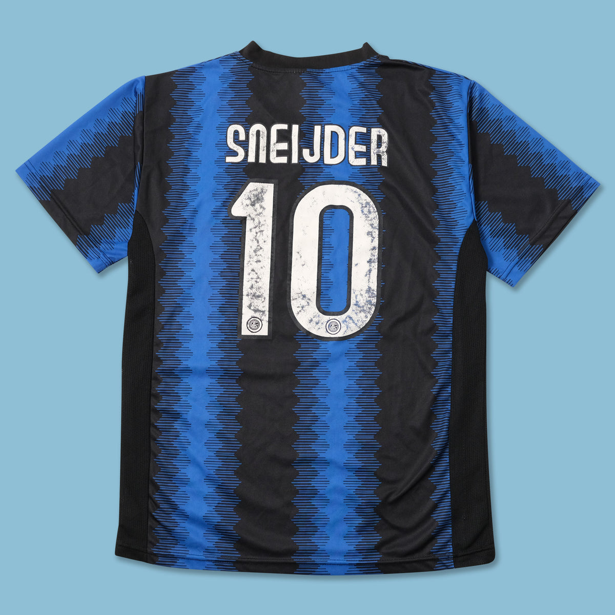 正規10-11 NIKE インテルミラノ M SNEIJDER#10 Nike Inter Milan Jersey 2010/11 Club World Cup #10 Sneijder