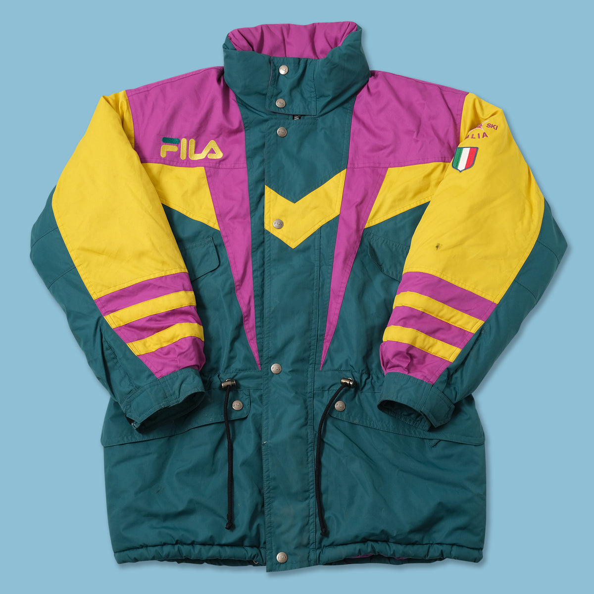 Fila Ski Jacket Fila Retro Jacke Puffer Jacket Ski Vintage Fila