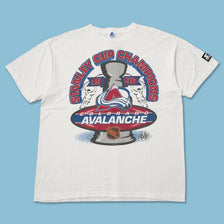 1996 Starter Colorado Avalanche Champions T-Shirt Large