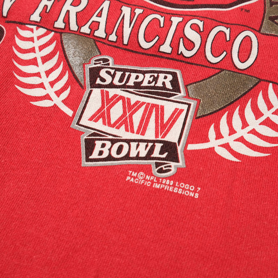 1989 San Francisco 49ers Champions Sweater Medium