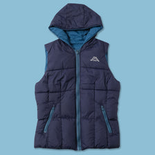Vintage Women's Kappe Reversible Puffer Vest Small
