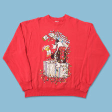 1994 Tweety Christmas Sweater XLarge
