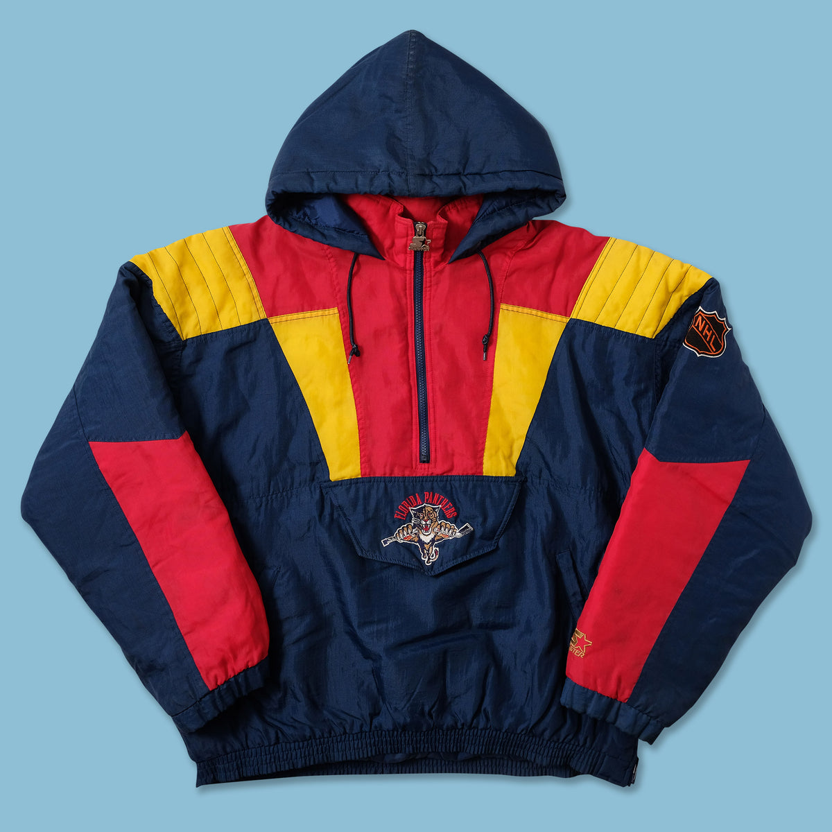 194 NHL STARTER CAPITALS アノラックパーカー　青　L 194 NHL STARTER CAPITALS アノラックパーカー 青 L トップス