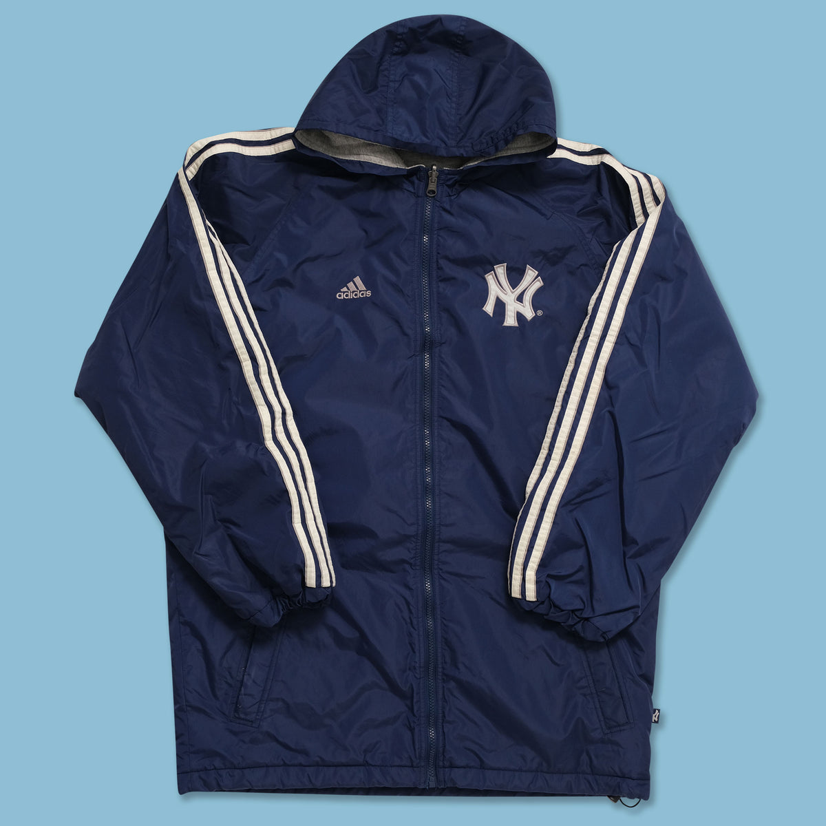 Vintage adidas New York Yankees Padded Jacket Medium | Double