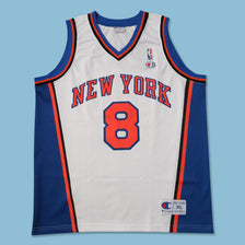Vintage New York Knicks Sprewell Jersey XLarge