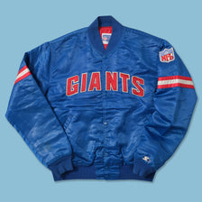 Vintage Starter New York Giants Padded College Jacket Large