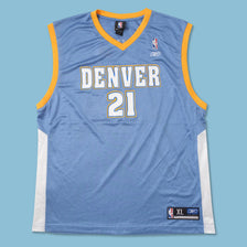 Reebok Denver Nuggets Najera Jersey XLarge