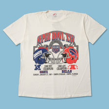1990 Super Bowl XXV T-Shirt XLarge
