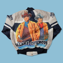 Vintage Chalkline Dallas Cowboys College Jacket Medium