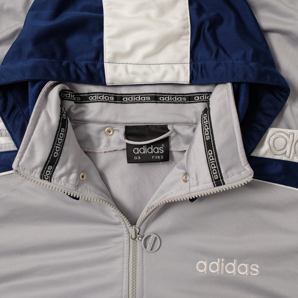 Vintage adidas Short Sleeve Track Jacket Medium Double Double