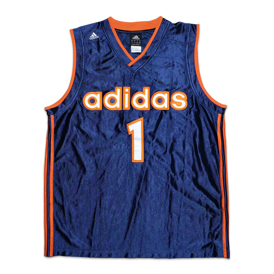 Vintage adidas Basketball Jersey Large / XLarge Double Double Vintage