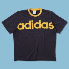 Vintage adidas Ringer T-Shirt Medium / Large