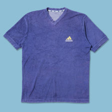 Vintage adidas Velour T-Shirt Large