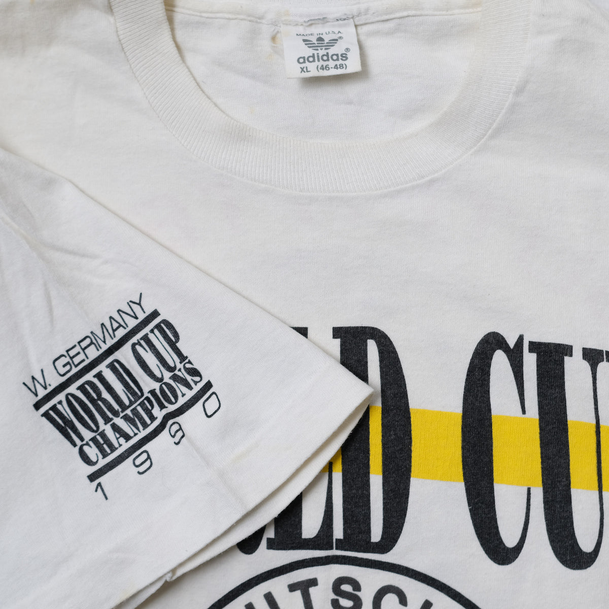 Adidas deutschland t shirt 1990 cheap