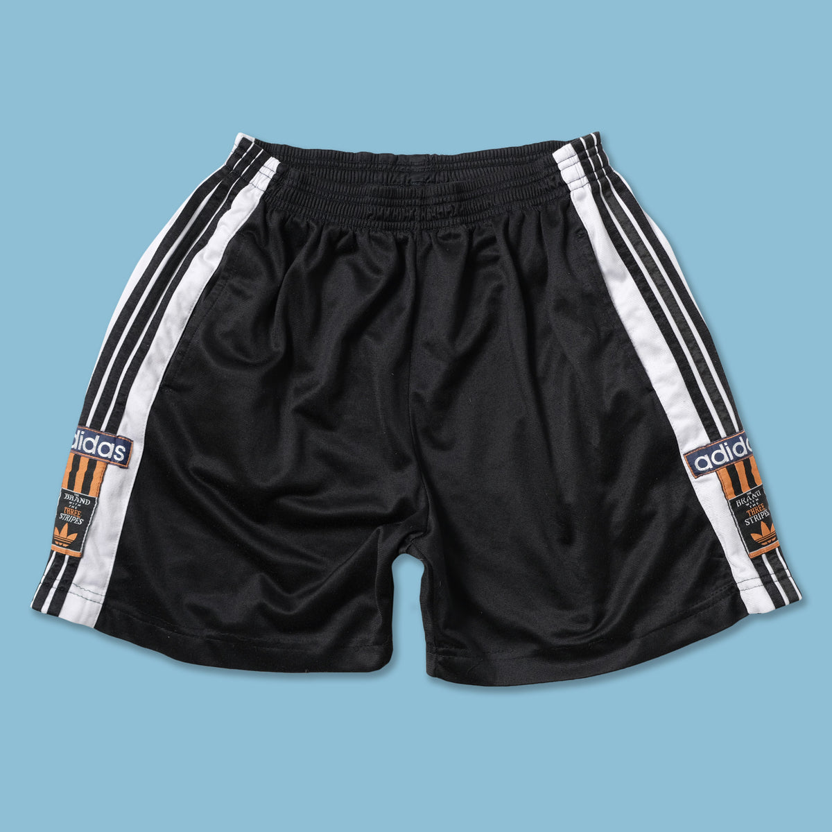Black adidas vintage shorts 2025