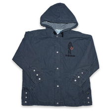 Vintage adidas Streetball Hooded Jacket Small - Double Double Vintage