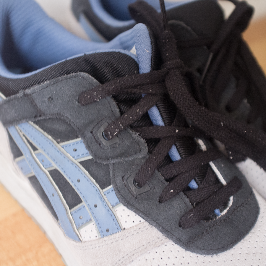 Asics Gel Lyte III Captain Blue US 11.5 Double Double Vintage