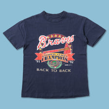Vintage 1992 Atlanta Braves T-Shirt Medium / Large