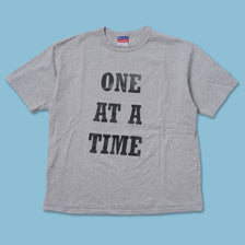 Vintage Champion One At A Time T-Shirt Medium