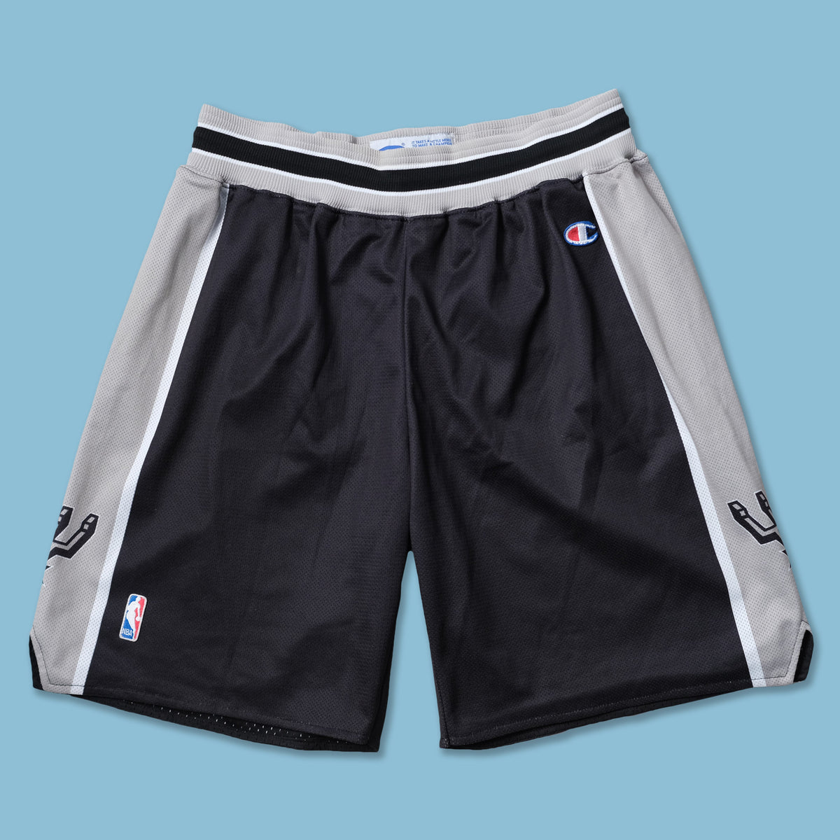90s San Antonio Spurs Champion Basketball Shorts Size Small 